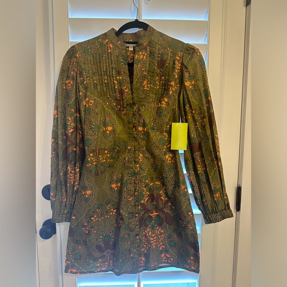 COPY - Anna Kate Hunter Green Jenny Dress NWT